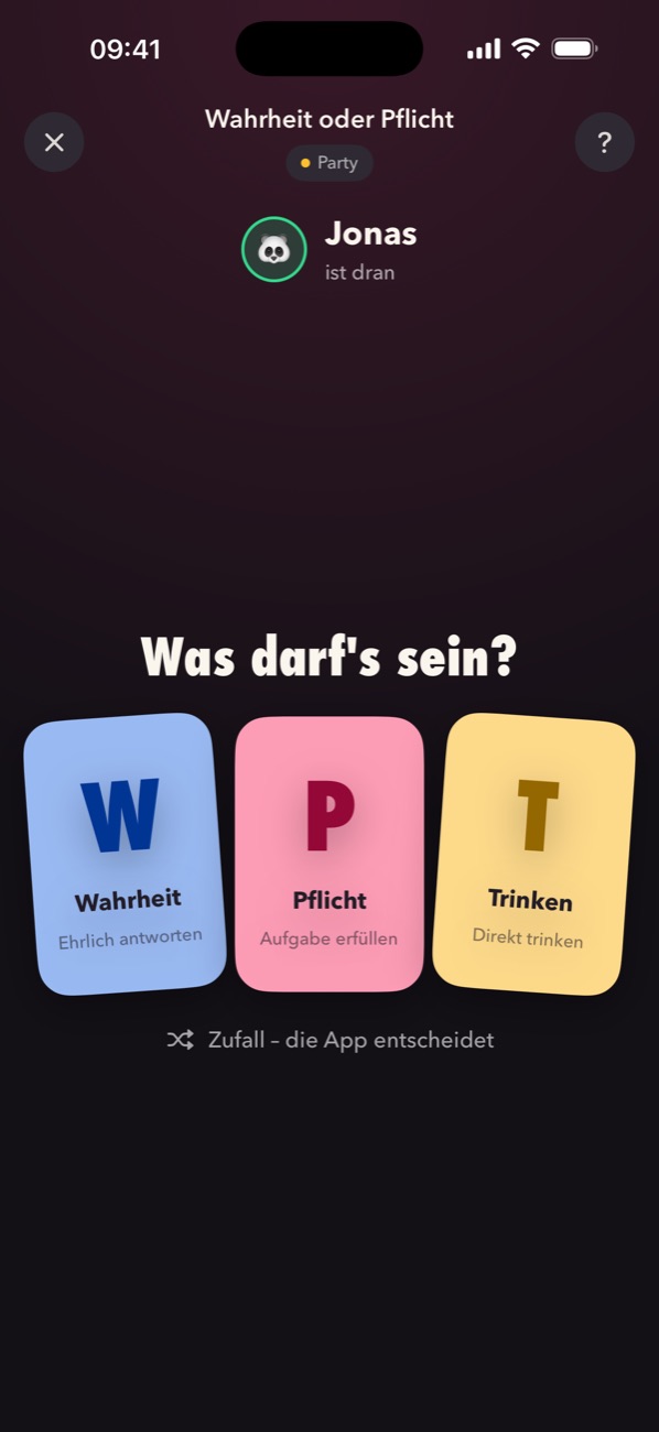 Wahrheit, Pflicht oder Trinken